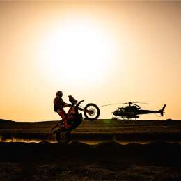 ¡Fue una premonición! El sueño de Benavides, que incluye a Messi, que vaticinó su título en el Dakar 2026