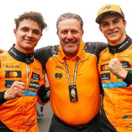 F1: ¡Primer encendido! McLaren reveló el sonido del motor del campeón defensor