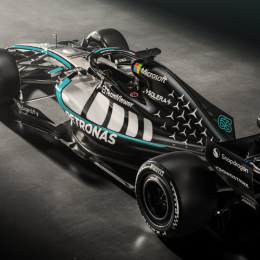 F1: Mercedes presentó en sociedad el W17 que manejarán Russell y Antonelli en el 2026