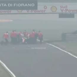 F1: la verdad detrás de la imagen de Hamilton con la Ferrari detenida que generó polémica