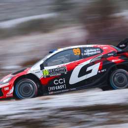 WRC: Solberg completó otra gran actuación en Montecarlo y se consolidó como líder previo a la etapa final