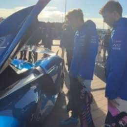 F1: el agradable intercambio entre Colapinto y Gasly luego de subirse a un súper deportivo de Alpine
