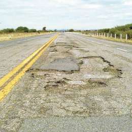 El 70% de las rutas nacionales se encuentran en mal estado