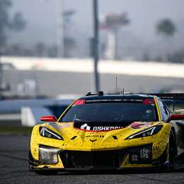 24 Horas de Daytona: aunque un toque lo sacó de la pelea, el Corvette de Nico Varrone finalizó 4° en la GTD Pro