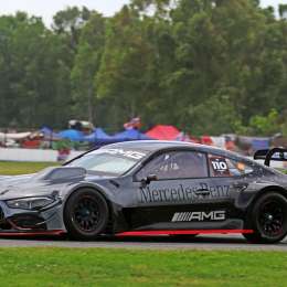TC: ¡Primer contacto con la pista! Mercedes Benz probó en La Plata
