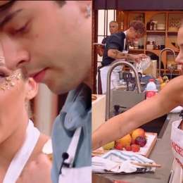 Evangelina Anderson sorprendió a Ian Lucas con un comentario que dio que hablar en MasterChef Celebrity