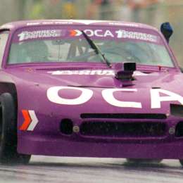 La historia de la segunda Chevy violeta similar a la de Traverso que corrió en el mundo del TC