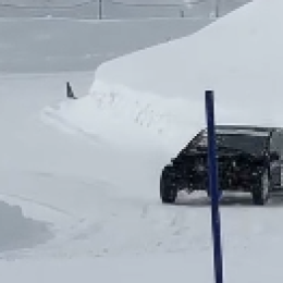F1: “Increíble experiencia”, la felicidad de Colapinto por manejar en la nieve