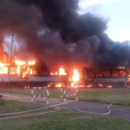 Pudo ser una tragedia: se incendió el Tren de las Sierras