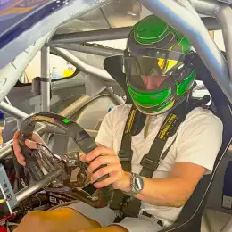 TC: De Benedictis tuvo el primer contacto con el Mustang del equipo RUS