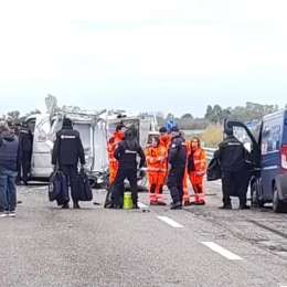 Video: violento asalto a un camión blindado en plena ruta