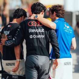 F1: ¡Trío latino! La imagen de Colapinto junto a Bortoleto y "Checo" Pérez