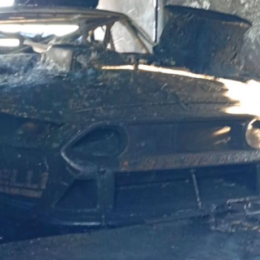 TC: la impactante foto que subió Trosset de su Mustang tras el incendio