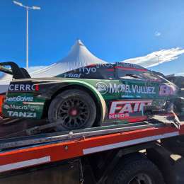 TC: la amargura de Faín y Trotta tras el fuerte accidente en El Calafate ¿Qué originó el golpe?