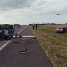 Murió un joven de 20 años en un choque frontal en la Ruta 2