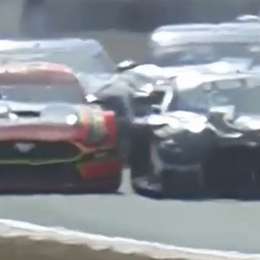 TC: ¡Espectacular defensa! Moscardini aguantó a Santero en una intensa largada en El Calafate