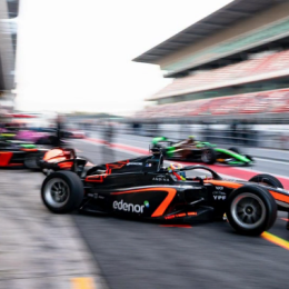 F2: Varrone fue sexto en la mañana de test de pretemporada en Barcelona