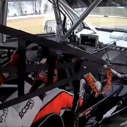 TC Pick Up: así fue el trompo de Canapino visto desde la cámara a bordo