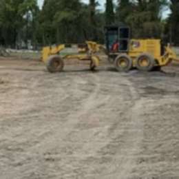 Sin paredón y sin boxes: así está la recta principal del Galvez por las obras