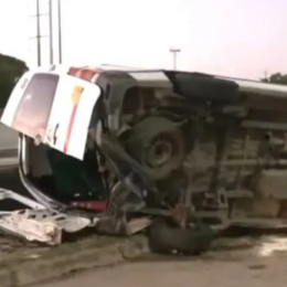 Un fuerte choque entre dos camionetas en Autopista Ricchieri dejó un saldo de tres heridos