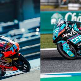 Moto3: ¡Inicio prometedor! Perrone y Morelli consiguieron el pase a Q2 tras la Práctica Clasificatoria en Tailandia
