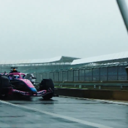 F1: el video inédito que salió a la luz de Colapinto al mando del Alpine A526