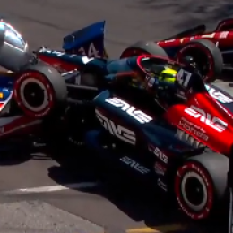 IndyCar: así fue el duro choque que dejó a Mick Schumacher fuera de carrera en su debut