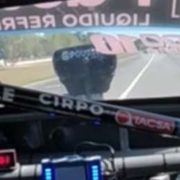 ¡On board! Así fue el fuerte impacto en la final de la Clase A del Procar 4000 desde el Ford de Biondo