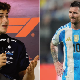 F1: Colapinto habló de su idolatría por Messi ¿Qué dijo?