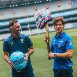 F1: Colapinto aprovechó su llegada a Australia para jugar al Cricket