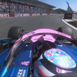 F1: una vuelta a bordo en Australia con el nuevo Alpine A526 de Colapinto