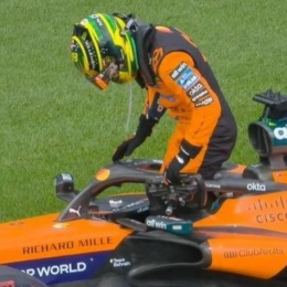 F1: Piastri reveló el motivo de su insólito accidente antes del GP de Australia