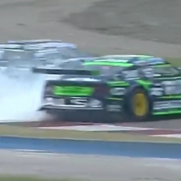 TC: el roce entre Di Palma y De Benedictis que generó un momento de zozobra en la final de Viedma