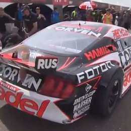 TC: el problema de Werner en su Mustang que lo retrasó en Viedma