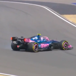 F1: el trompo que realizó Colapinto en el arranque del entrenamiento en el GP de China