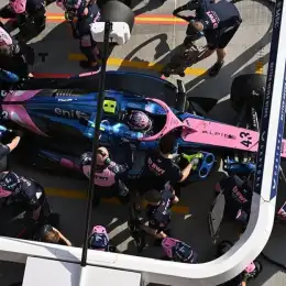 F1: Alpine mejoró y tuvo dos de las detenciones más rápidas del GP de China