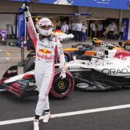 F1: ¡On board! Así fue la vuelta de la pole de Verstappen en el GP de Japón 2025