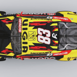 TC: Ardusso presentó el diseño del Mustang del equipo del "Gurí" Martínez para la cita en Neuquén