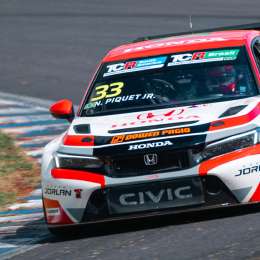 TCR South America: Nelson Piquet Jr, la referencia del viernes en Cascavel