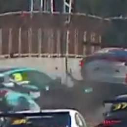 TCR South America: el brutal accidente entre Piquet Jr y Massa en Cascavel