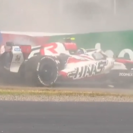 F1: fortísimo accidente de Bearman en el Gran Premio de Japón
