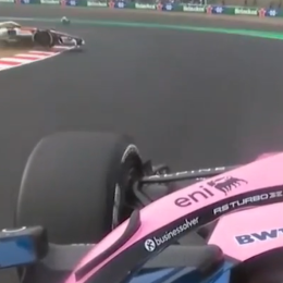 F1: Bearman se despistó y casi le pega a Colapinto en el Gran Premio de Japón