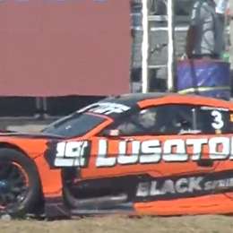 TC: ¡Golpe de escena! Lambiris manifestó un problema en su Mustang y abandonó la final en Neuquén