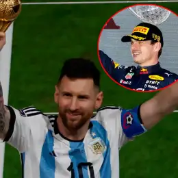 La confesión de Verstappen sobre Messi que sorprendió a todos: "Es imposible frenarlo"