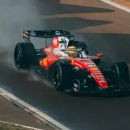 F1: Hamilton completó un exigente test de neumáticos de lluvia de Pirelli en Fiorano