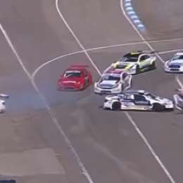 Top Race: así fue la accidentada largada de la final en El Zonda