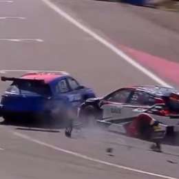 TC2000: un derrape de Aldrighetti provocó un fuerte choque con Ponce de León en el Zonda