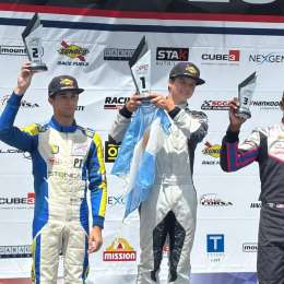 F4 Ligier USA: Lázaro Bainotti ganó en Nueva Orleans y logró un récord histórico
