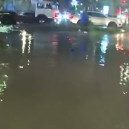 F1: ¡Atención Colapinto! Un sector del circuito de la exhibición en Palermo quedó bajo el agua por las fuertes lluvias