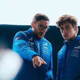 F1: ¡No para! Después de girar en Silverstone, Colapinto volvió a Enstone para subirse al simulador